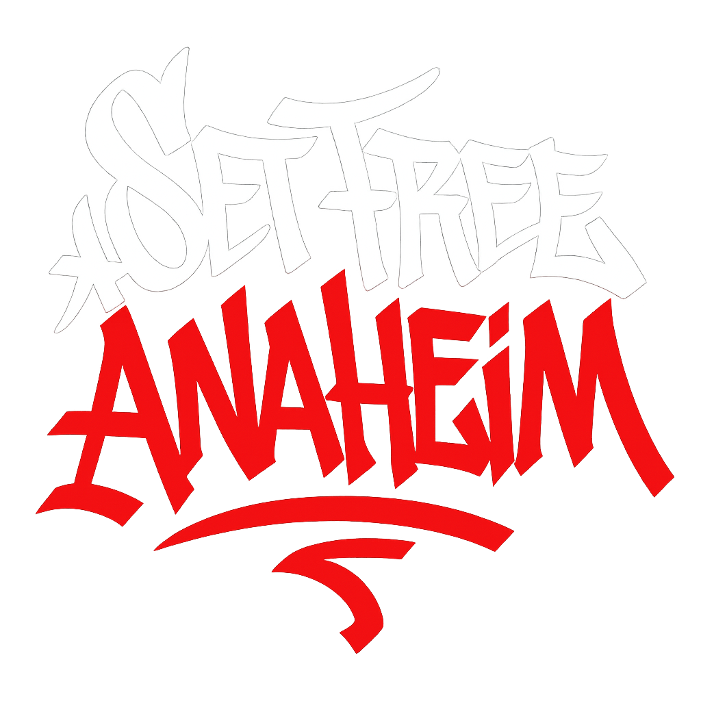 Set Free Anaheim logo